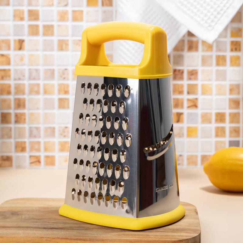 Тёрка четырёхгранная, O`Kitchen, 22х14 см, в ассортименте