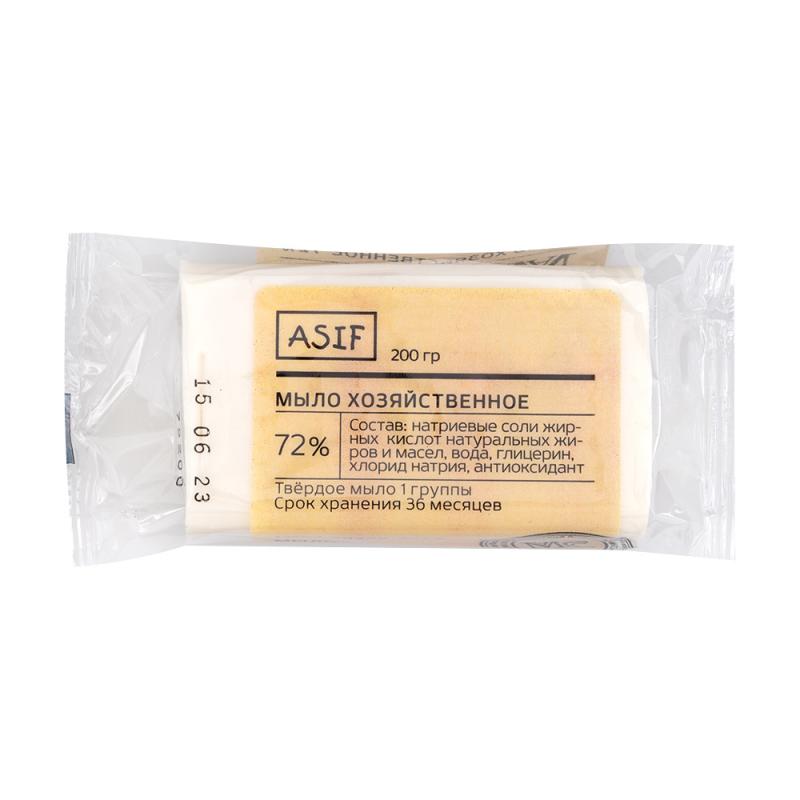 Мыло хозяйственное, ASIF, 72%, 200 г