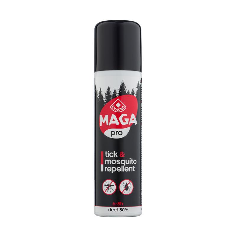 Репеллент против комаров и клещей "MAGA PRO", DEET 30%, 150 мл