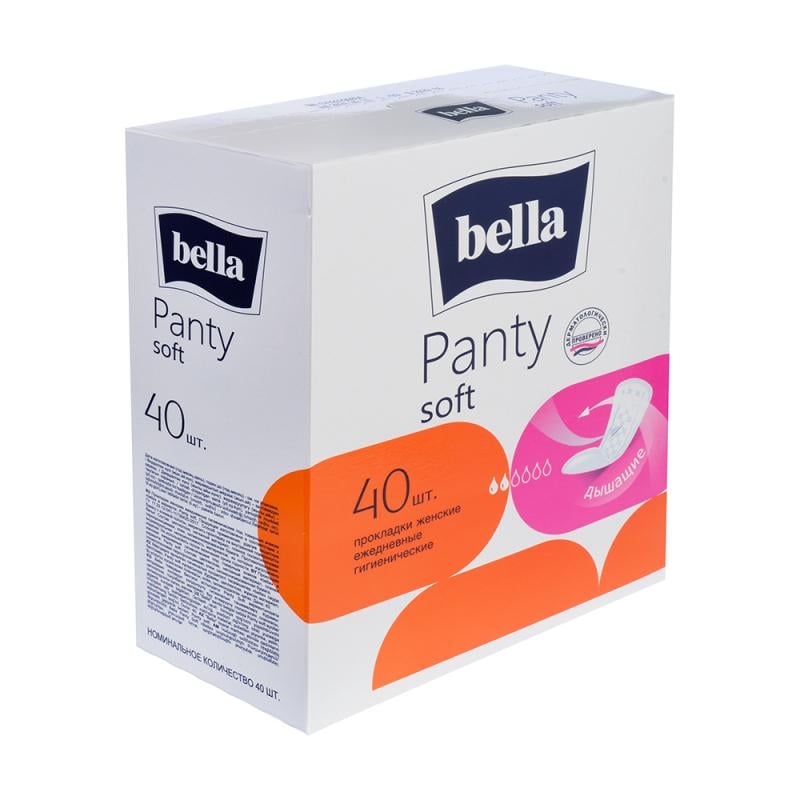 Прокладки ежедневные гигиенические "Panty soft", Bella, 40 шт.