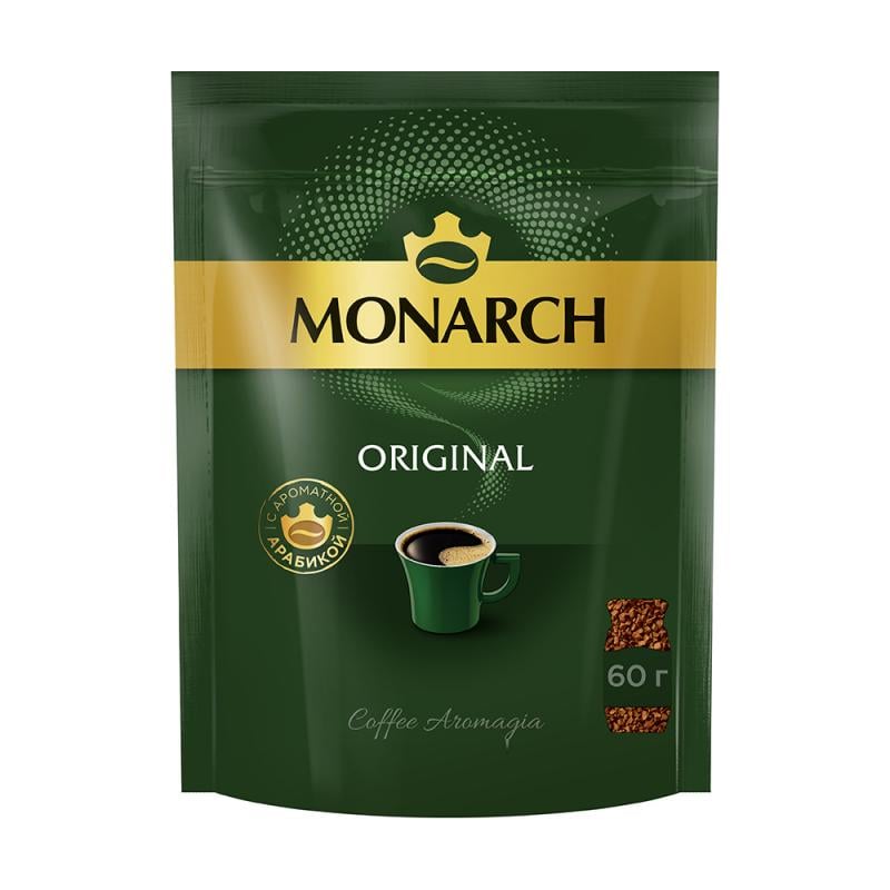Кофе натуральный растворимый, MONARCH, 60 г