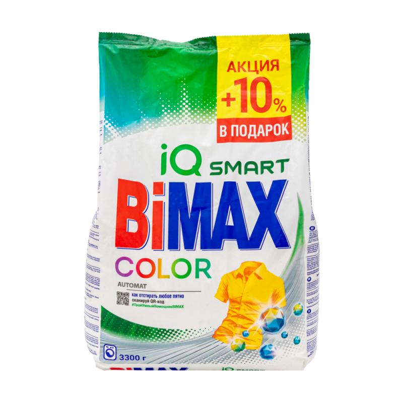Стиральный порошок, BiMAX, 3300 г, в ассортименте