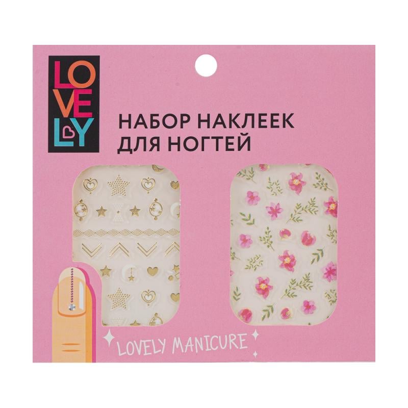 Набор наклеек для ногтей, Lovely, в ассортименте