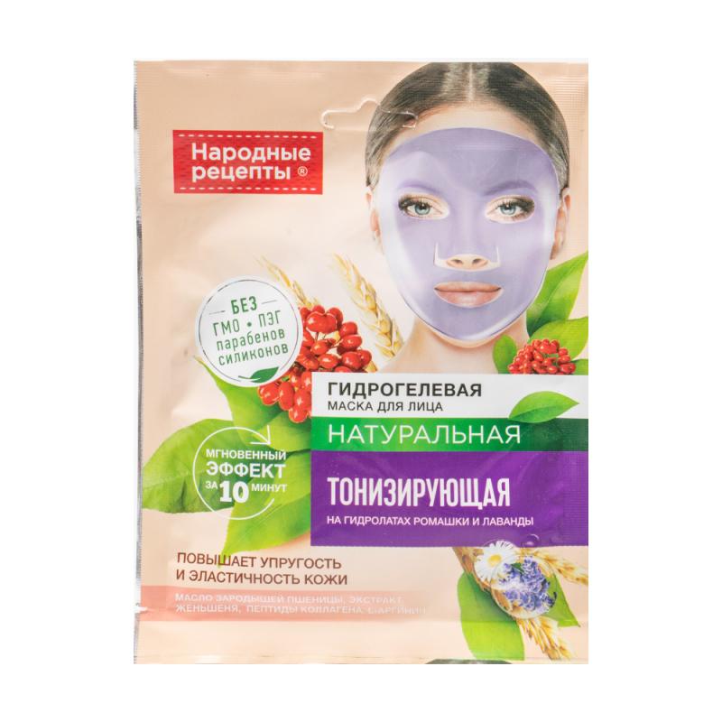 Гидрогелевая маска для лица "Народные рецепты", Fito cosmetic, 38 г, в ...