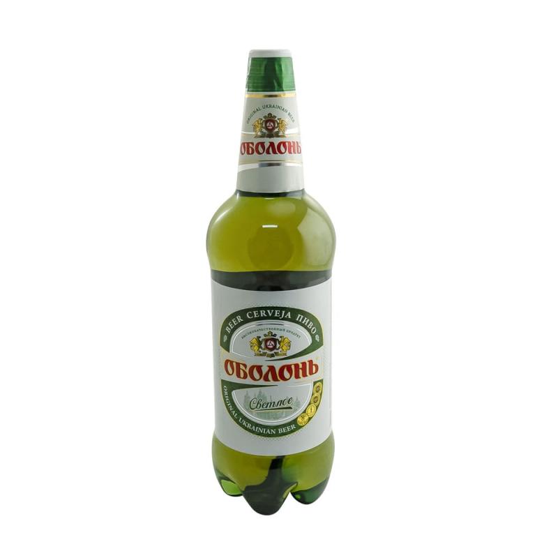 Пиво светлое, Оболонь, 4,5%, 1,35 л