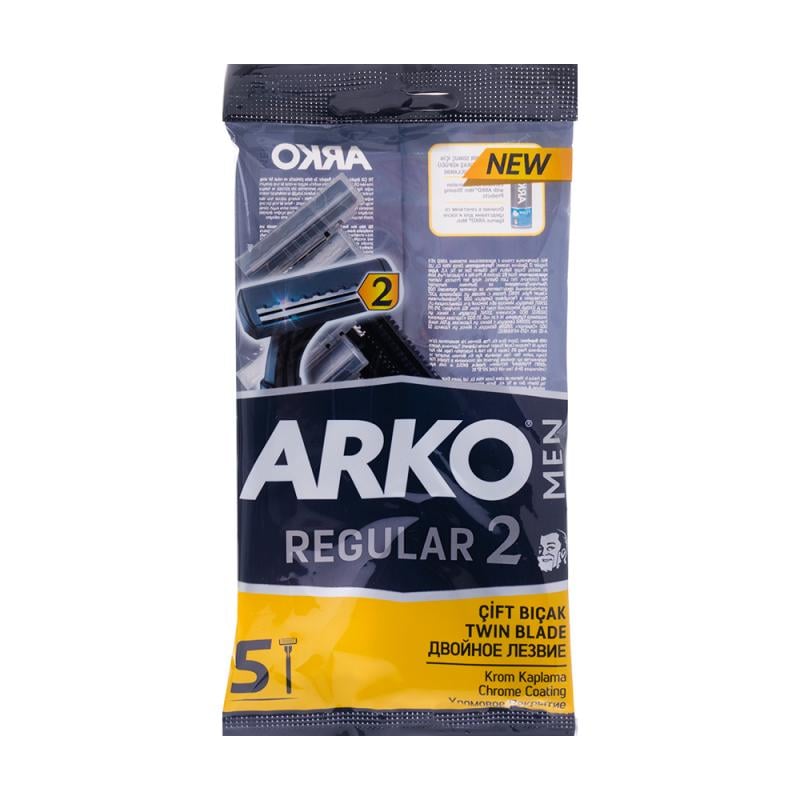 Станки для бритья"Men Regular 2", ARKO MEN, 5 шт.