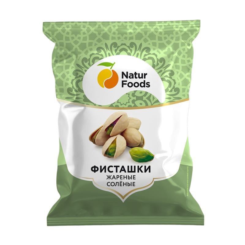 Фисташки жареные, Natur Foods, 40 г