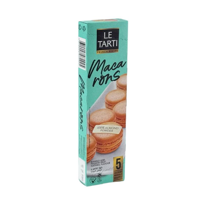 Печенье LETARTI Macarons манго-марак 60г