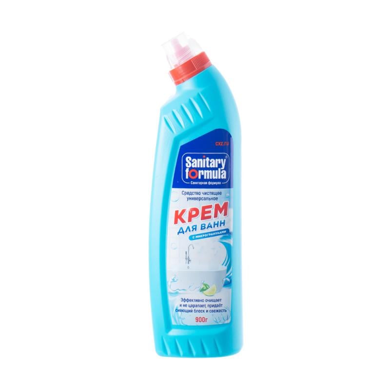 Средство чистящее для ванн "Крем", Sanitary formula, 900 г