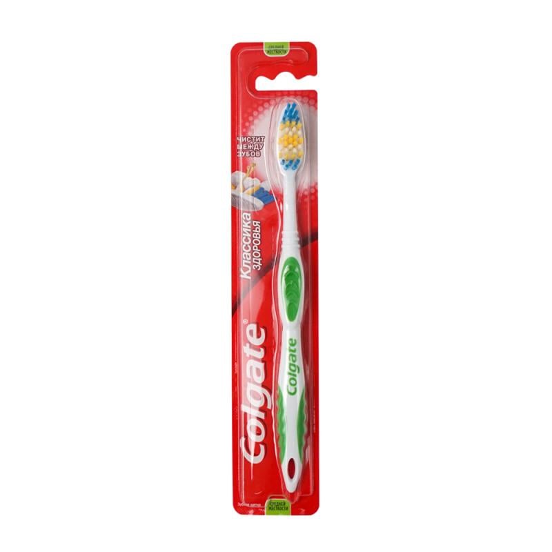 Зубная щетка "Классика здоровья", Colgate, в ассортименте