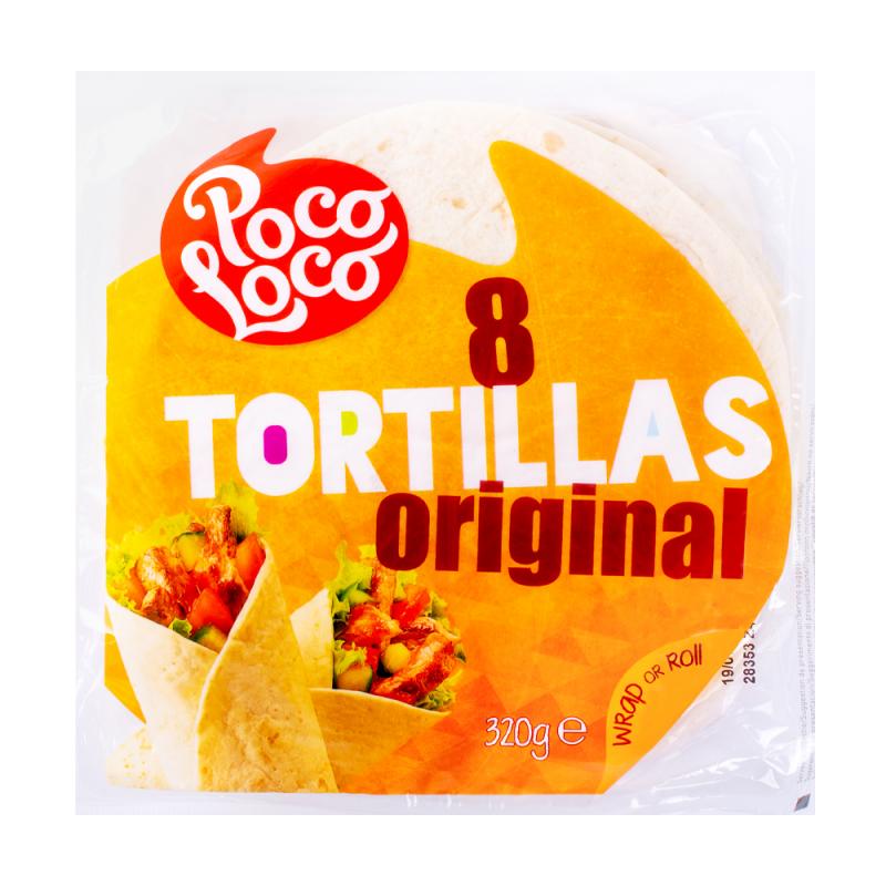 Тортилья, Poco Loco, 8 шт., 320 г