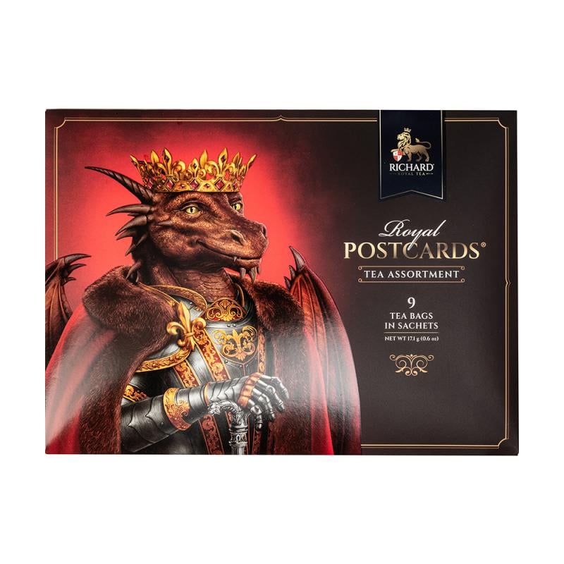 Подборка чаёв Richard, Royal Postcards