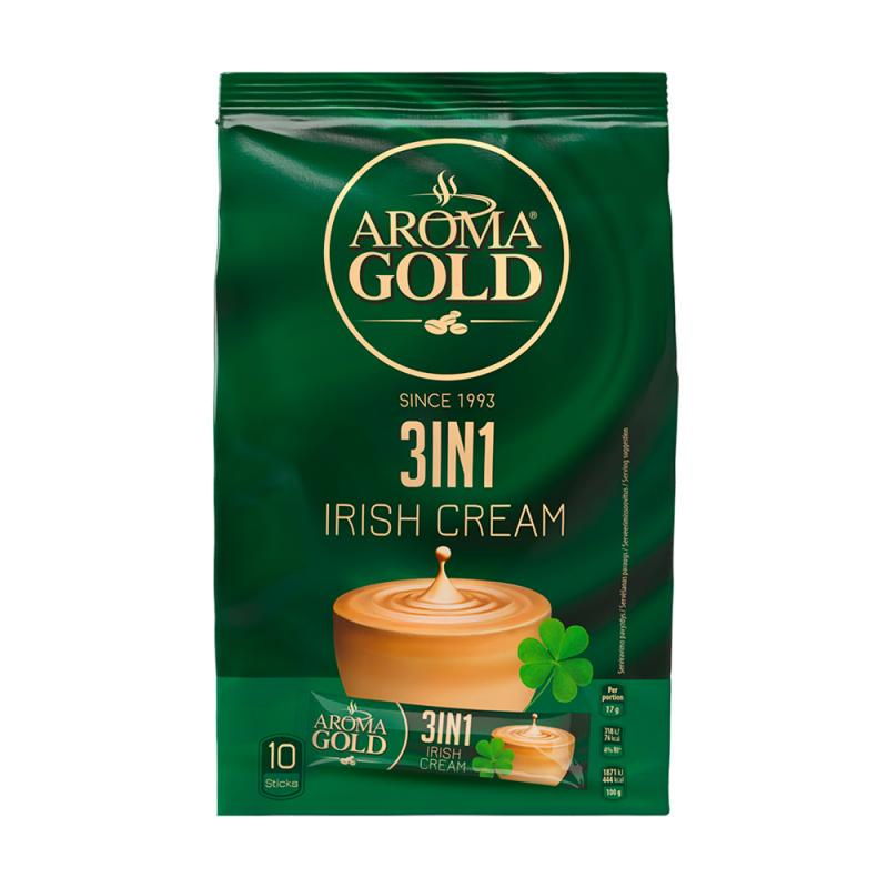 Кофейный напиток Aroma Gold, Irish Cream, 3в1, 170 г