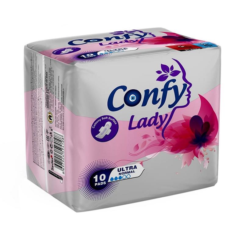 Прокладки, Confy Lady, Ultra Normal, 10 шт.