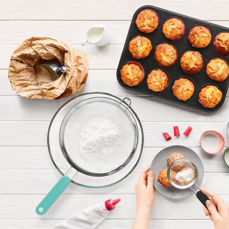 Сито с ручкой, O'Kitchen, 19 см, в ассортименте
