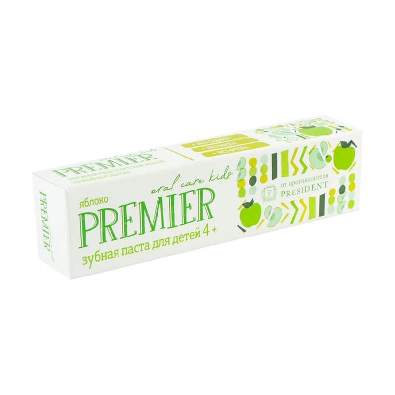 Зубная паста для детей "PREMIER", President, 50 г, в ассортименте