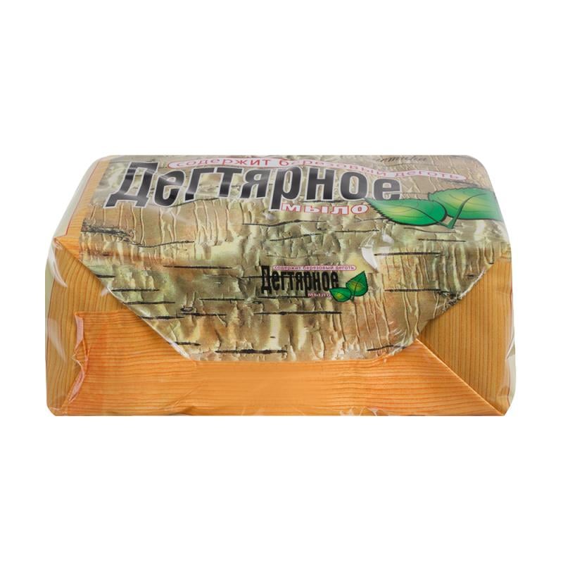 Мыло туалетное "Дегтярное", Невская косметика, 4х100 г