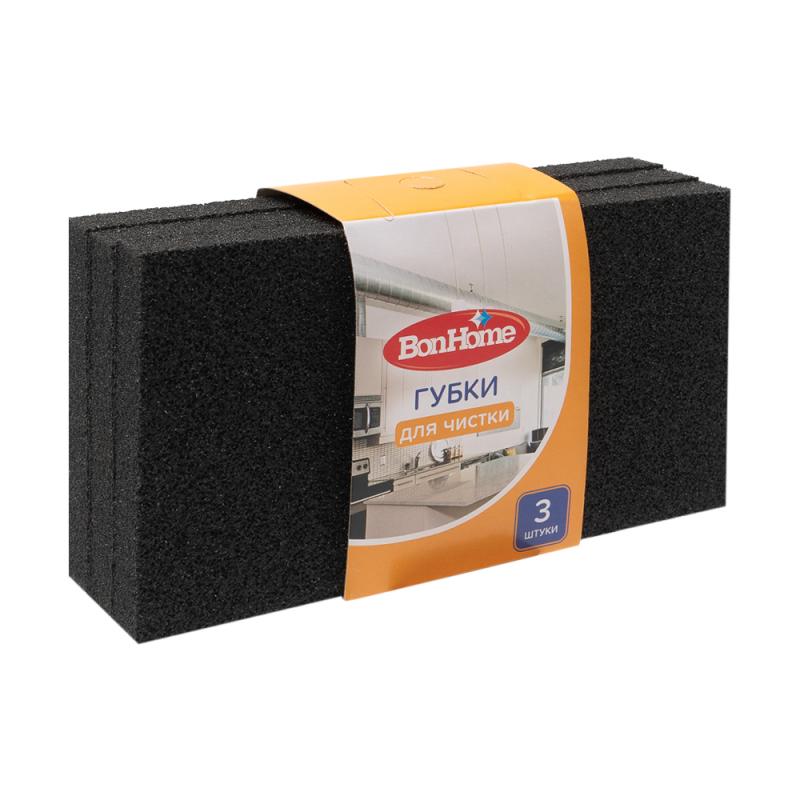 Губки для чистки, BonHome, 3 шт.