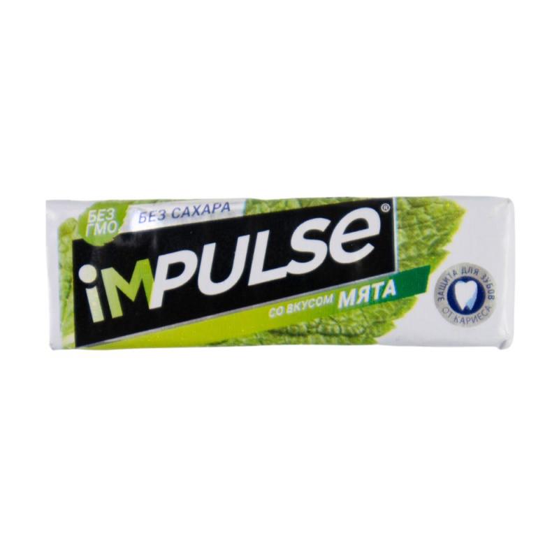 Жев рез Impulse мят без сах, 14г