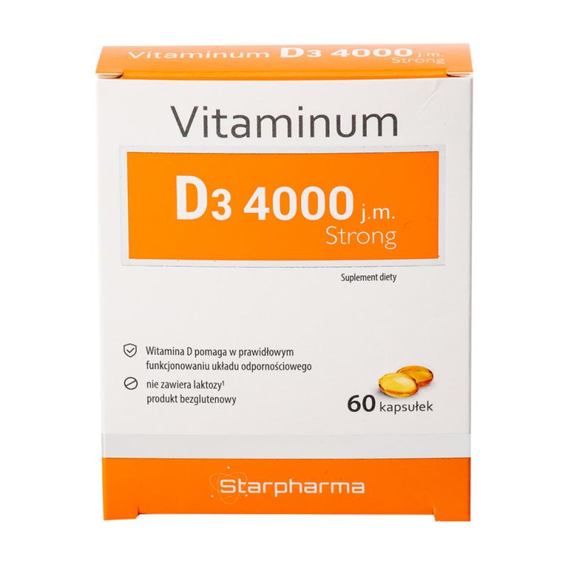 Витамин D3, 4000IU Strong