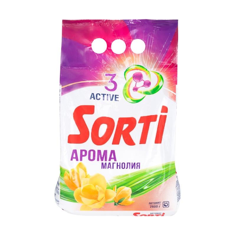 Стиральный порошок, Sorti, 2600 г, в ассортименте