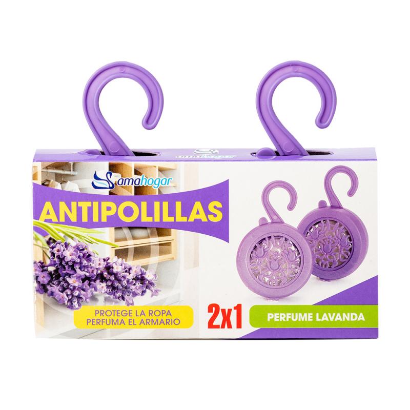 Освежитель для шкафа от моли Lavanda, 2 шт.