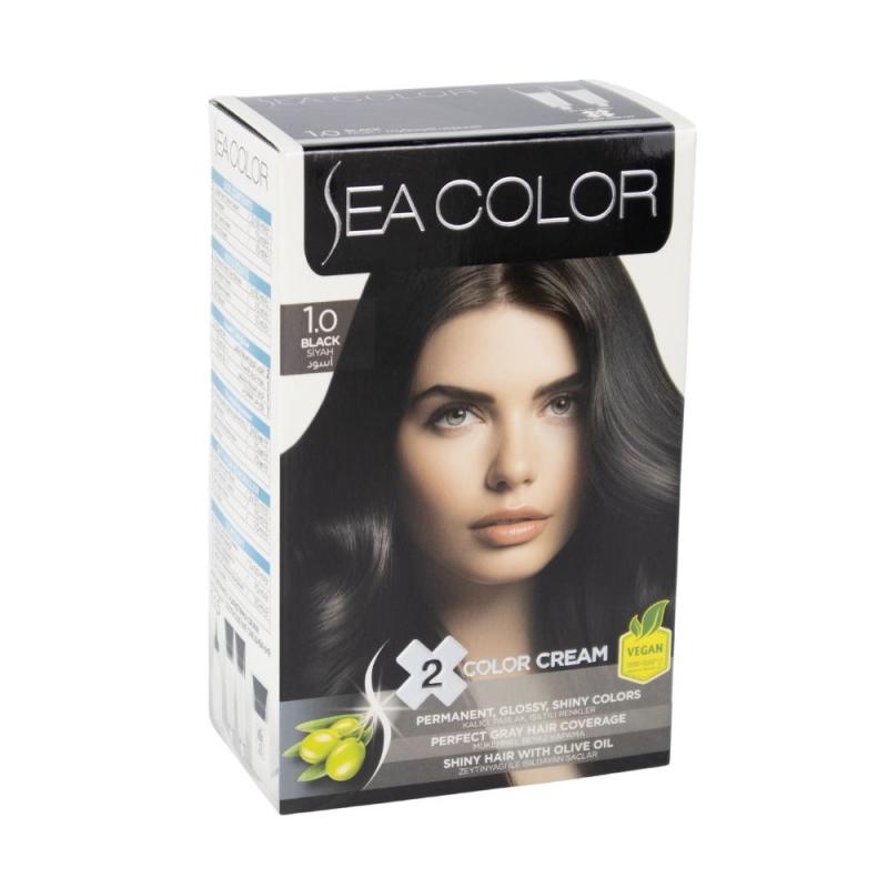 Краска для волос Sea Color 1.0 Черный