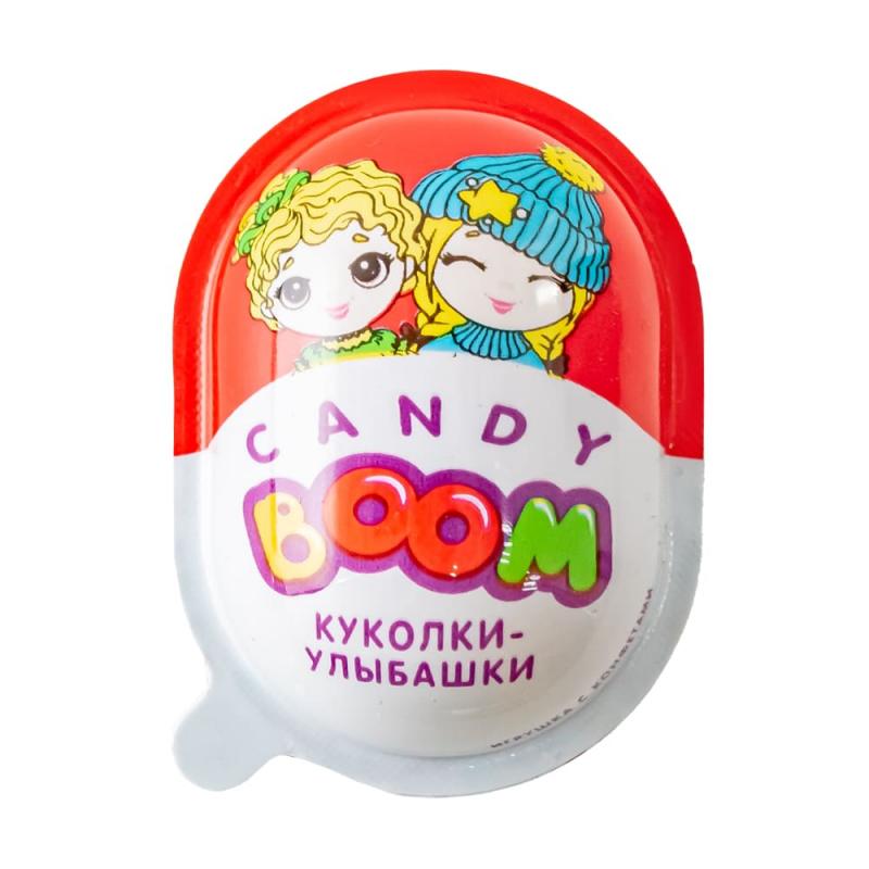 Драже шоколадное с игрушкой "Candy Boom", 15 г, в ассортименте