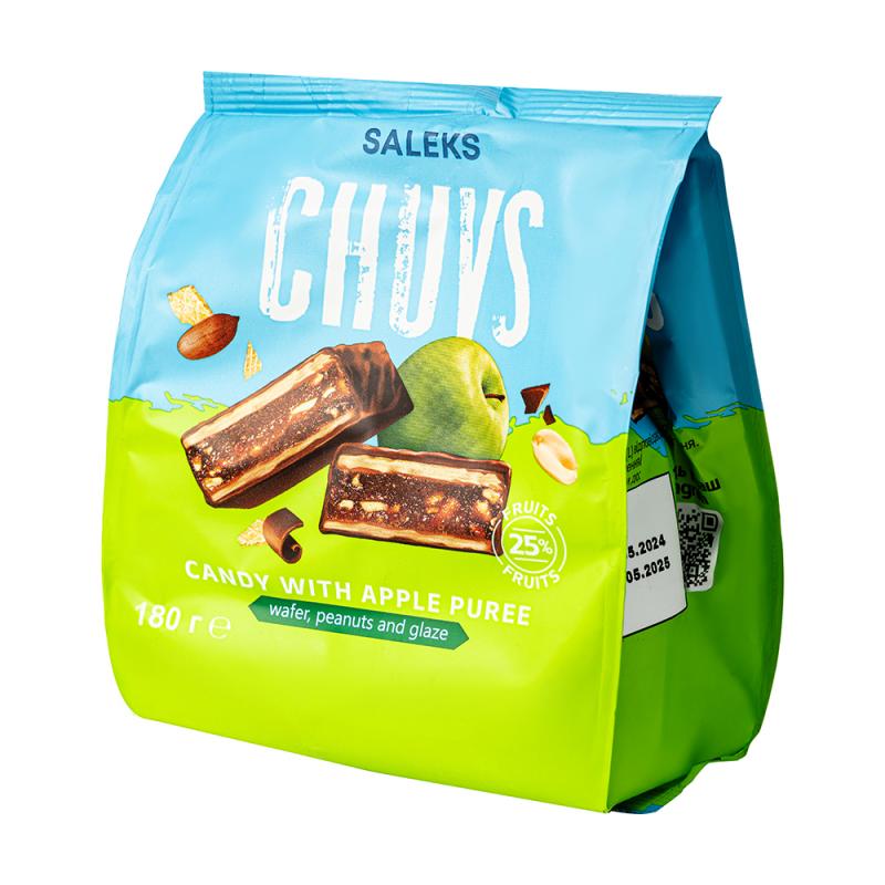 Глазированные вафельные конфеты Chuvs, 180 г, в ассортименте