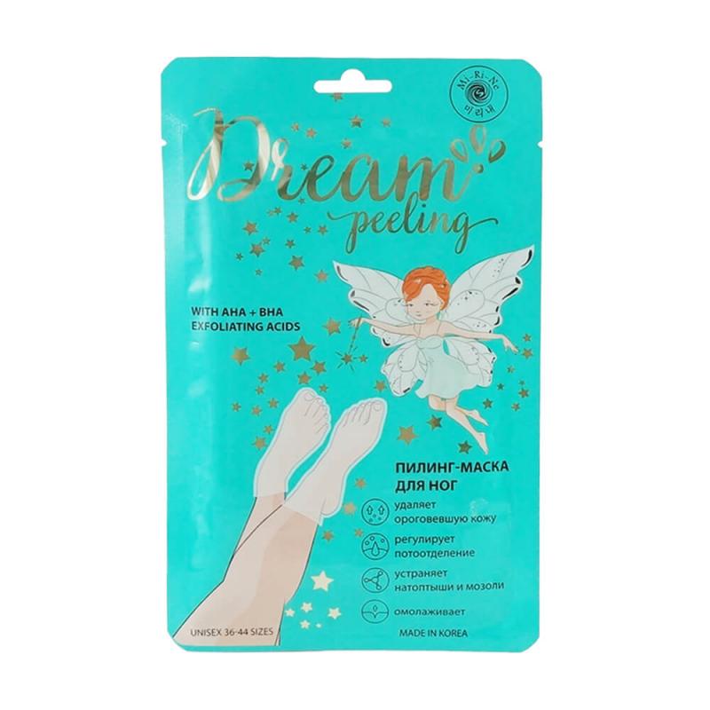 Пилинг-маска для ног "Dream Peeling", Mi-Ri-Ne, в ассортименте