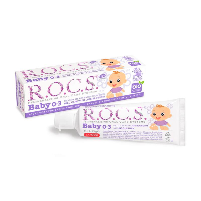 Детская зубная паста, R.O.C.S., 35 мл