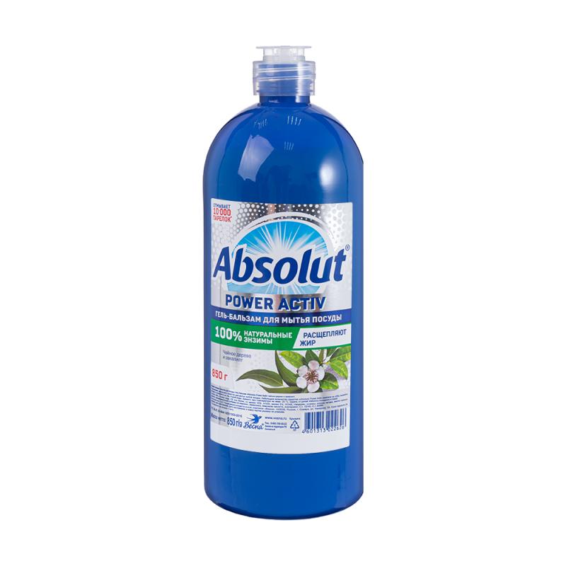 Бальзам для мытья посуды "Power Activ", Absolut, 850 г, в ассортименте