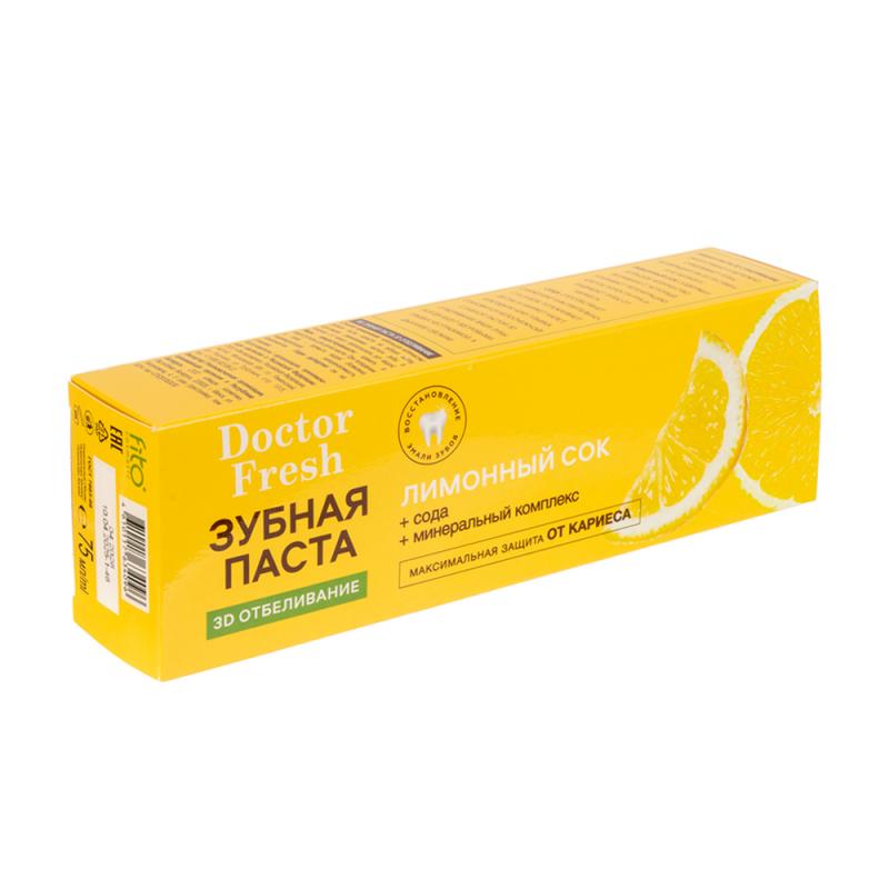 Зубная паста, Doctor Fresh, 75 мл, в ассортименте
