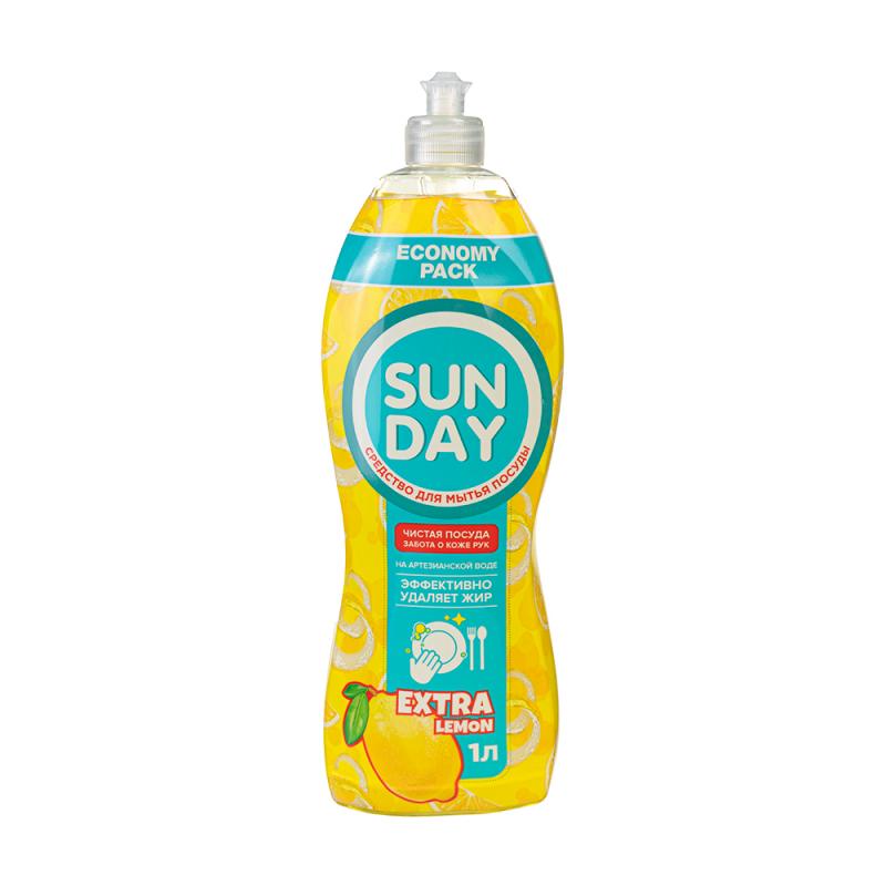 Средство для мытья посуды, Sunday, 1 л, в ассортименте