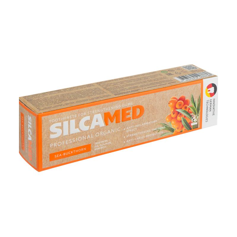 Зубная паста "Professional Organic", SILCAMED, 100 г, в ассортименте