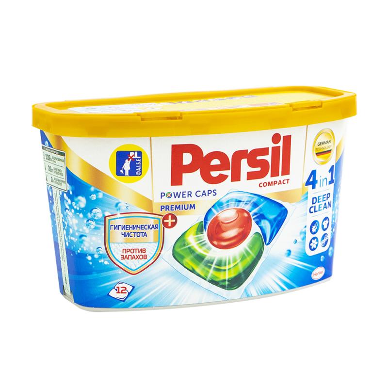 Средство для стирки, Persil, капсулы, 4 в 1, 12 шт.