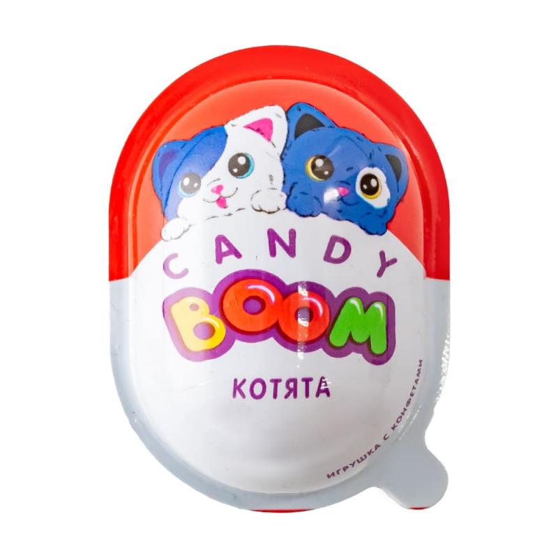 Драже шоколадное с игрушкой "Candy Boom", 15 г, в ассортименте