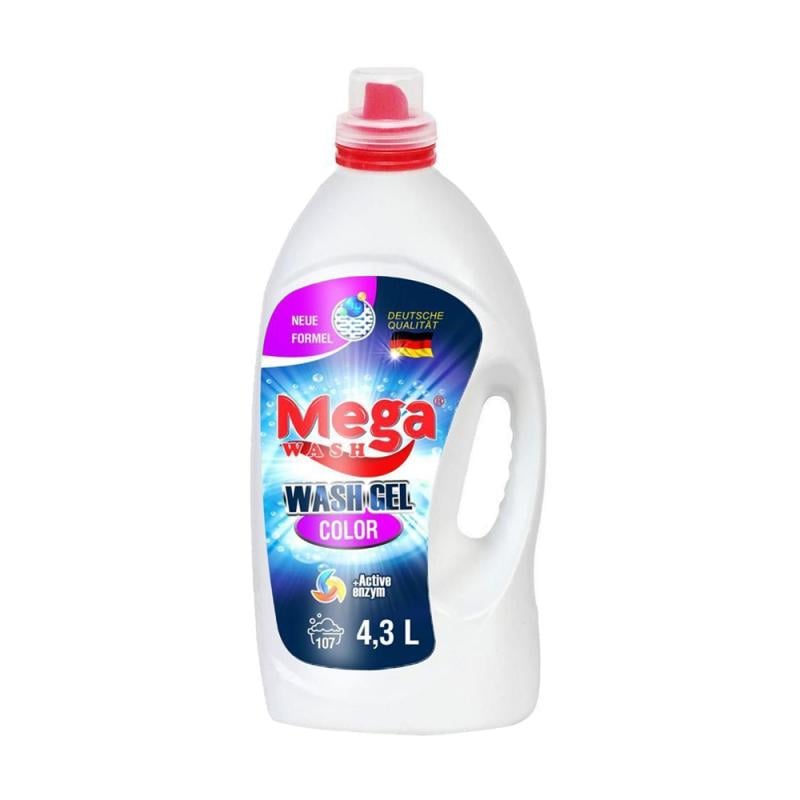 Гель для стирки, Mega, 4,3 л