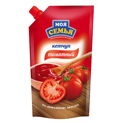 Кетчуп томатный "Моя семья", 250 г