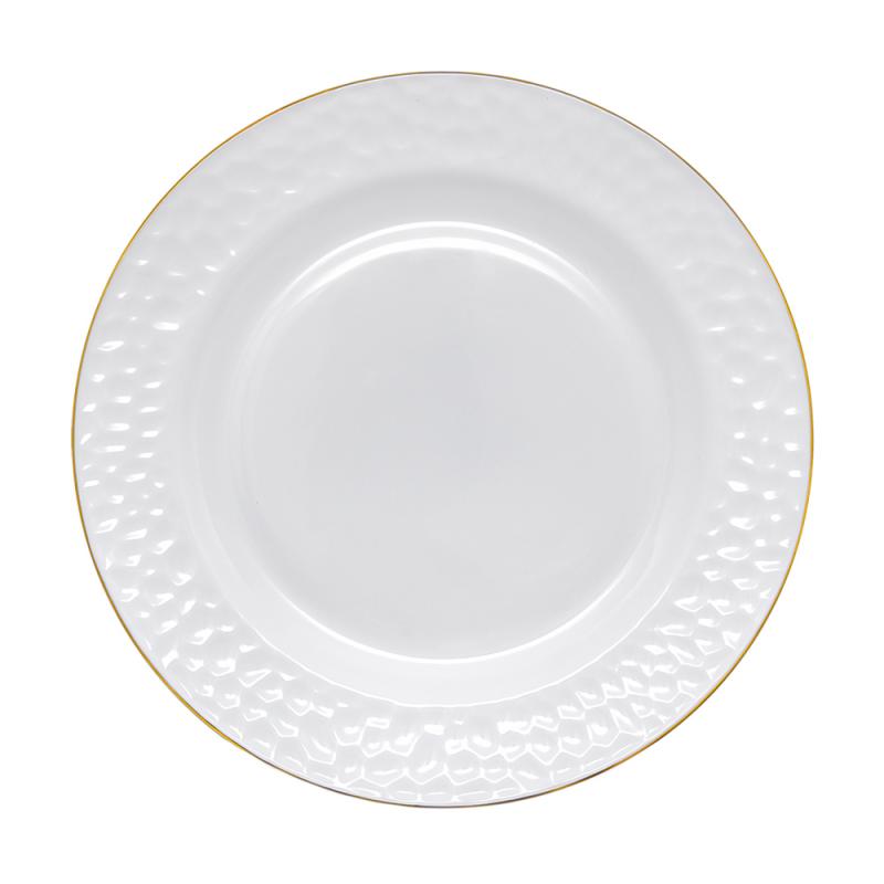 Тарелка "Золотой Опал", O'Kitchen, 25 см