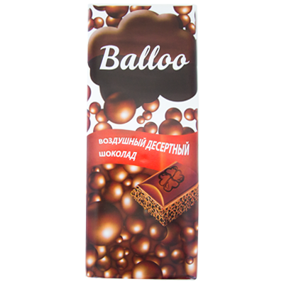 Воздушный Десертный шоколад Balloo150 гр