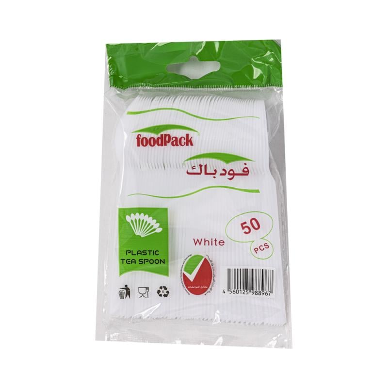 Ложки чайн FOOD PACK одноразовые, 50 шт