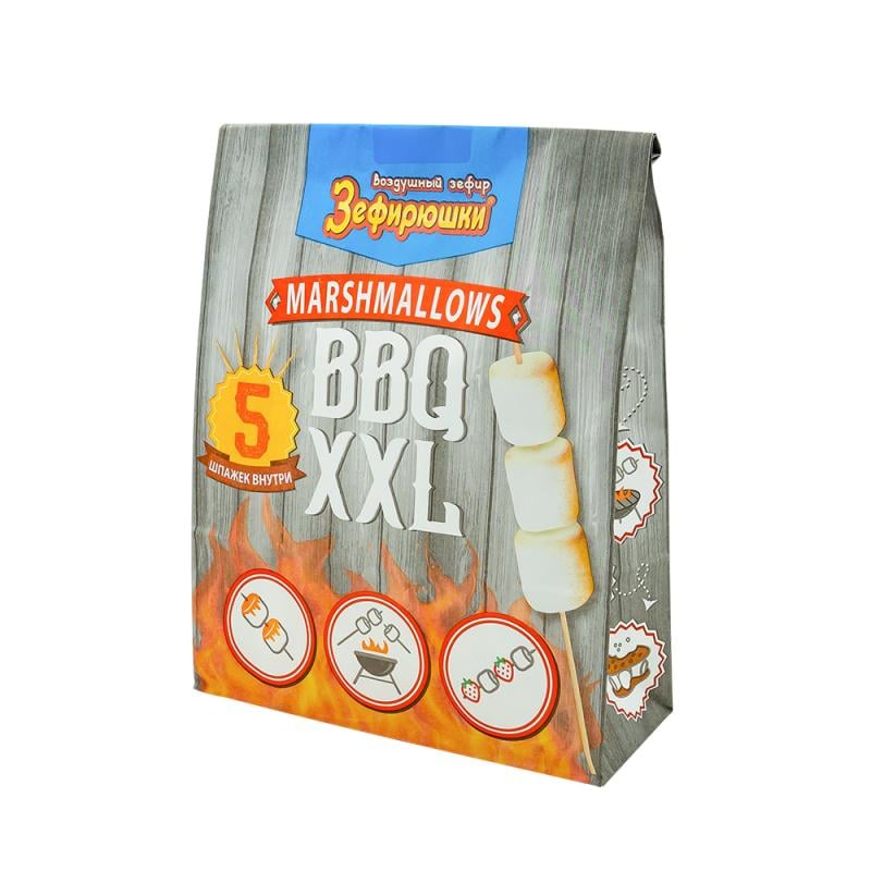 Зефир воздушный BBQ XXL, Зефирюшки, 200 г