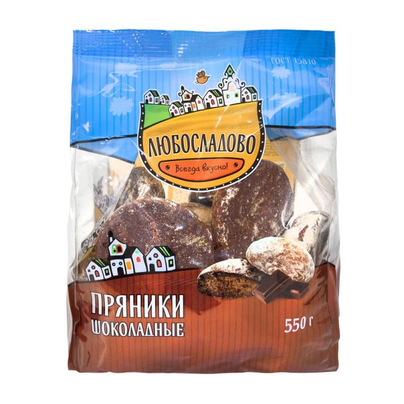 Пряники шоколадные, 550 г