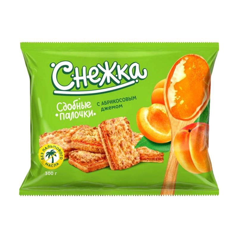 Сдобные палочки "Снежка", 300 г, в ассортименте