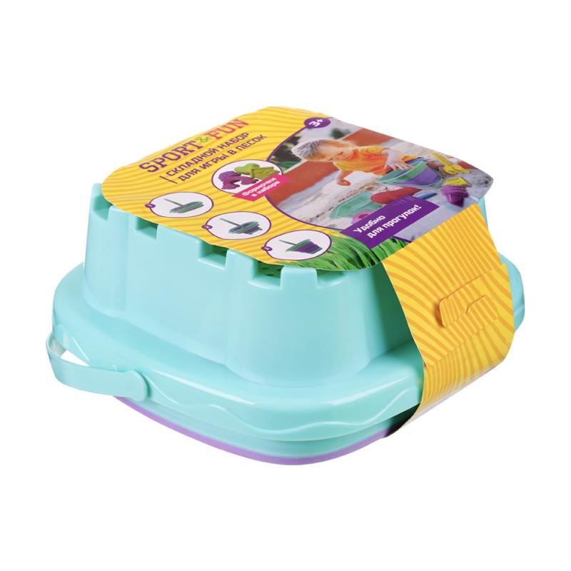 Складной набор для игры в песок, Sport&Fun, в ассортименте