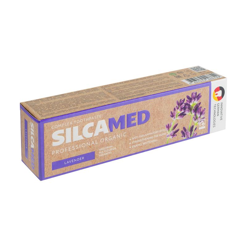Зубная паста "Professional Organic", SILCAMED, 100 г, в ассортименте