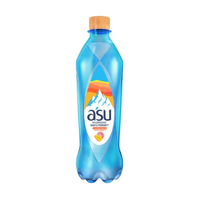Вода, A'SU, 0,5 л, с фруктовым вкусом, в ассортименте