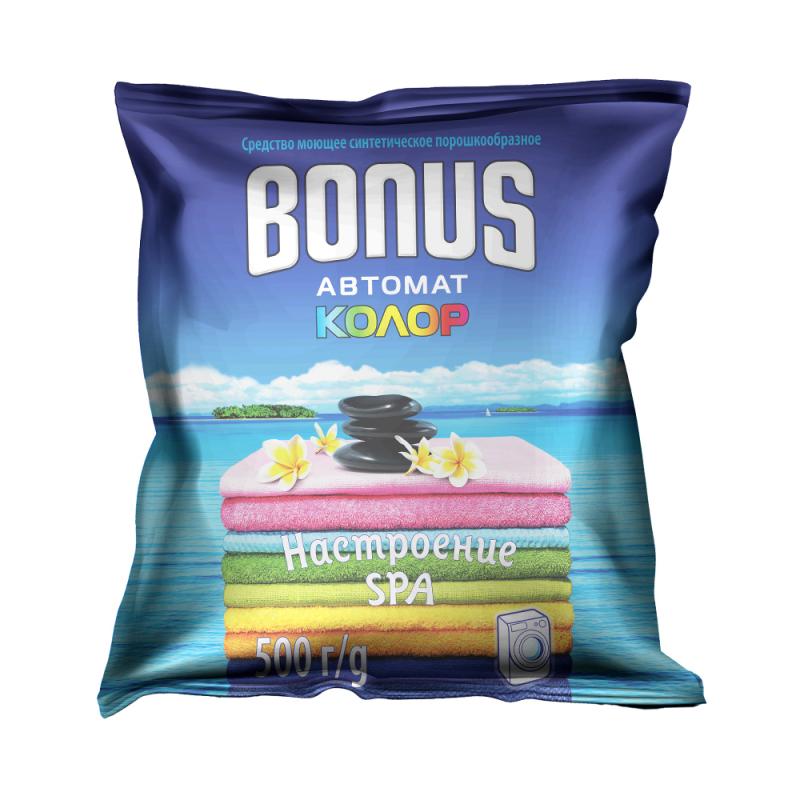 Стиральный порошок "Колор", BONUS, автомат, 500 г