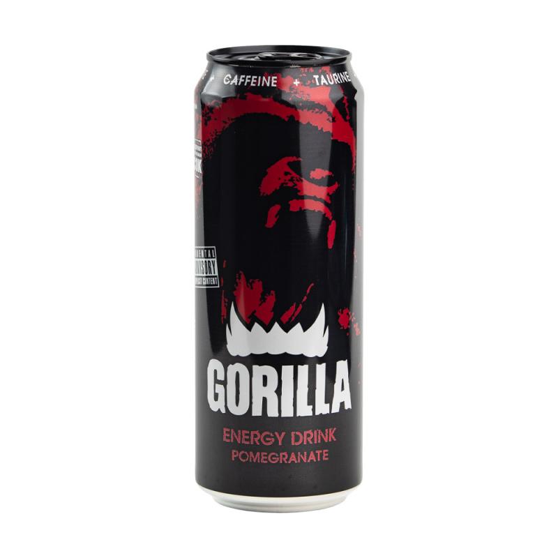 Напиток энергетический, Gorilla, 0,4 л, в ассортименте